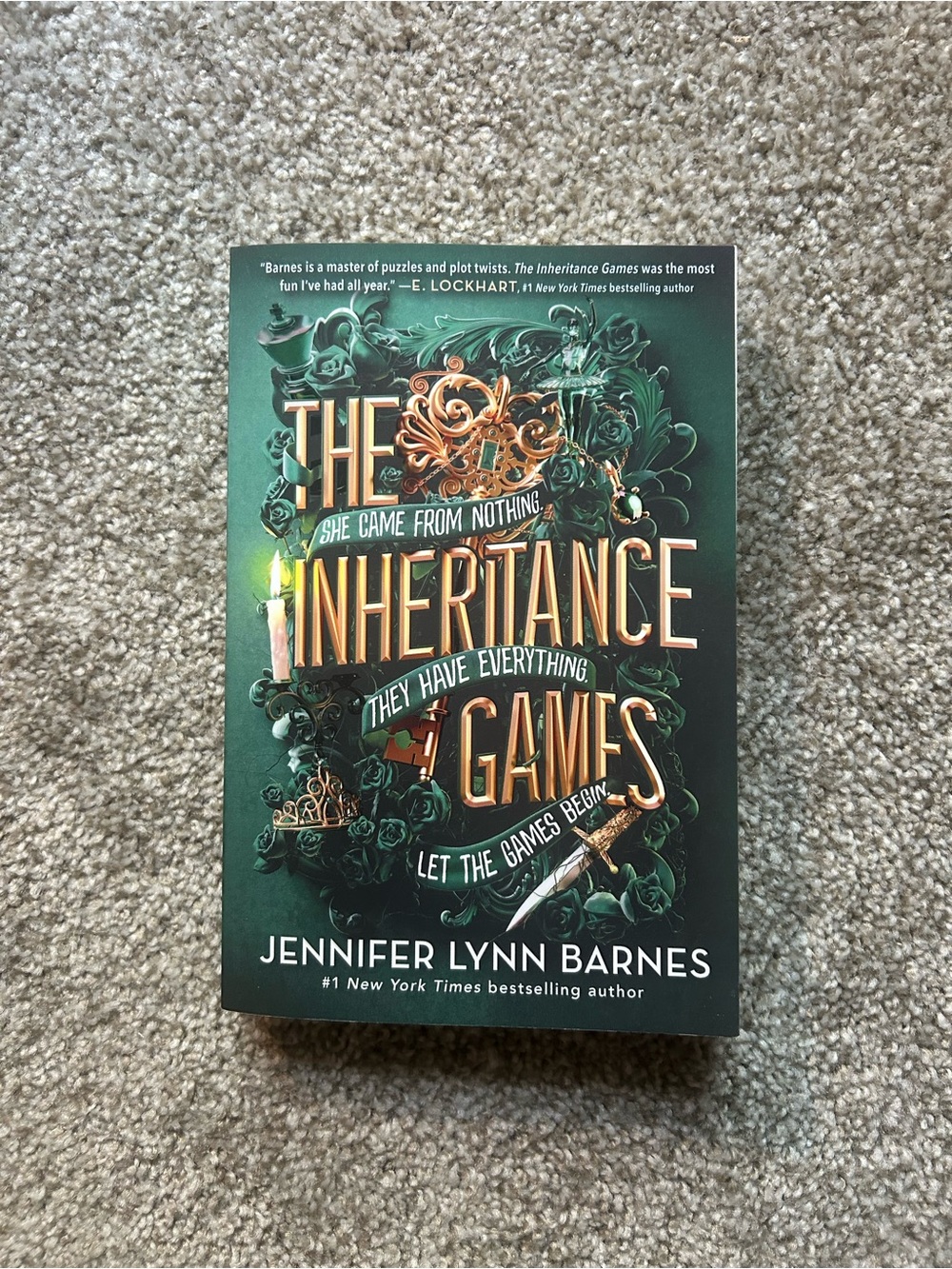 The Inheritance Games by Jennifer Lynn Barnes